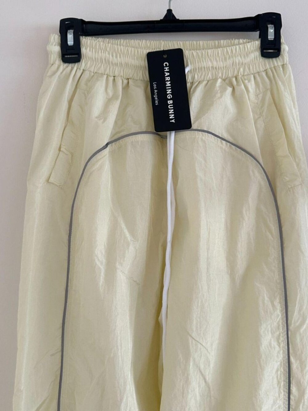 Charming Bunny Reflective Track Pant Size S NWT